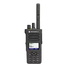 Рація Motorola DP4801e / Аналогова, Цифрова / VHF / до 1000 каналів / Li-Ion 2450 мАг / AES-256, GPS, Bluetooth, VOX