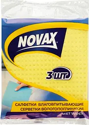 Серветки вологопоглинаючі Novax, 3 шт. - мініатюра 4
