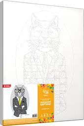 Картина за номерами Rosa Start Fashion Cat 35x45 см - мініатюра 2