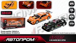 Машинка металева Audi RS 5 DTM 1:32 АВТОПРОМ світло звук 68448 - мініатюра 6