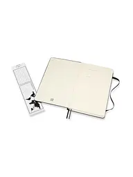 Записник Moleskine Classic Expanded середній, Нелінований Чорний (QP062EXP) - мініатюра 4
