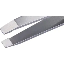 Пінцет для брів Nghia Export T.04 прямий сірий - мініатюра 2