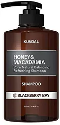 Шампунь відновлюючий "Ожина & Лавр" 500 мл Kundal Honey & Macadamia Shampoo Blackberry Bay