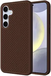 Протиударний оригінальний шкіряний чохол для Samsung Galaxy S24/S25 Incipio Protective Leather Case Brown