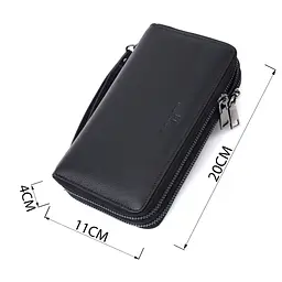 Чоловічий шкіряний гаманець ST Leather 20х11х4 см acs0029387 - мініатюра 3