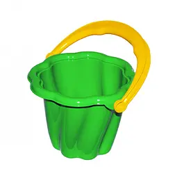 Дитяче іграшкове відерце "Ромашка" Colorplast 1142 Зелений