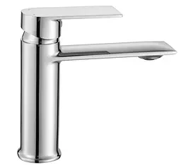 Змішувач для умивальника Rea Veneta chrome низька (REA-B6416) - мініатюра 3