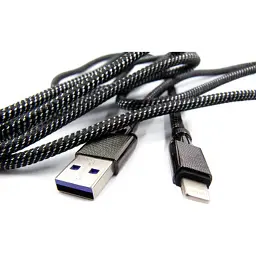 Дата кабель USB 3.0 AM to Lightning 1.0m 4A black Dengos (NTK-L-KPR-USB3-BLACK) - мініатюра 4