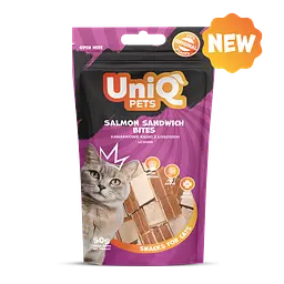 Ласощі для котів Uniq PETS CAT SNACKS MIMI Сендвічі з лососем, 50 г - мініатюра 3