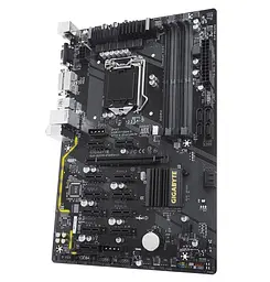 Материнська плата Gigabyte GA-B250-FinTech (GA-B250-FinTech) (Socket 1151, Intel B250, ATX) Б/в - мініатюра 3