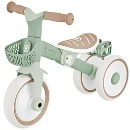 Велосипед дитячий  Globber Learning Trike 2в1 PLUS до 20 кг фісташковий (737-109) - мініатюра 6