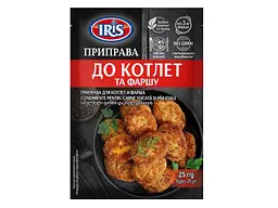 Приправа IRIS до котлет 25 г