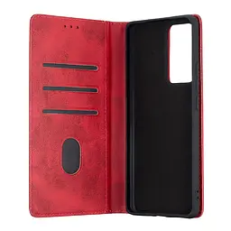 Чохол-книжка Premium Xiaomi 12 Pro Dark Red - мініатюра 2