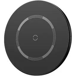 Бездротовий зарядний пристрій Baseus Simple Magnetic Чорний (WXJK-E01)