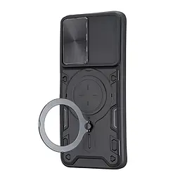 Чохол Full Protection JS Magnetic Xiaomi Redmi 12 4G/Redmi 12 5G Black - мініатюра 3