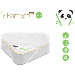 Наматрацник Sonex Bamboo Kids дитячий з бамбука 60 x 120 см (SO102148) - мініатюра 3