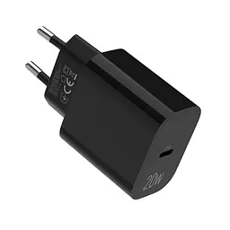 Зарядний пристрій мережевий MAKE 20W Type-C PD3.0 Black - мініатюра 7