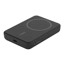 Портативний акумулятор із бездротовою зарядкою Power Bank Belkin Magnetic 5000 Black - мініатюра 6