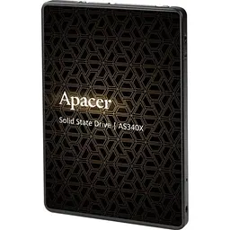 Твердотільний накопичувач SSD Apacer 480Gb, AS340X, SATA3, 2.5", 3D TLC, 550/520 МБ/с teh0019816 - мініатюра 2