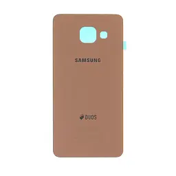 Задня кришка для Samsung A310F Galaxy A3 (2016) рожевий золотистий