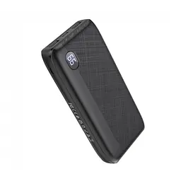 Зовнішній акумулятор Power bank BIX BXPB23 20000 mAh PD22,2W+QC3.0 батарея швидке заряджання Чорний - мініатюра 2