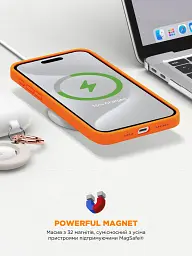 Чехол ArmorStandart ICON2 MagCase для Apple iPhone 15 Pro Cosmic Orange - миниатюра 9