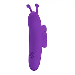 Вібратор на палець Pretty Love Snail Honey Finger, 10 см (фіолетовий) - мініатюра 3