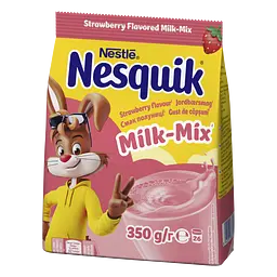 Суміш для приготування напою Nesquik Milk-Mix зі смаком полуниці 350 г - мініатюра 2