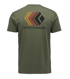 Футболка чоловіча Black Diamond M Faded SS Tee M Оливковий - мініатюра 2