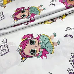 Дитяча постільна білизна в ліжечко LOL CS2, фуксія (LOLSurprise_Candy110x160_140) - мініатюра 8