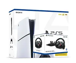 Ігрова консоль Sony PlayStation 5 Slim 1 ТБ + Кермо та педалі Logitech G29 Driving Force Racing Wheel - мініатюра 5