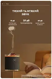 Зволожувач повітря портативний Kinscoter Volcano Jellyfish Ultrasonic Air Humidifier HX-127 350 мл акумулятор 1200mAh, White - мініатюра 6