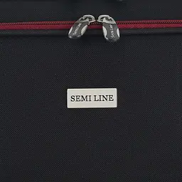 Валіза мала для ручної поклажі Semi Line 20 дюймів (S) дюймів (S) Polyester Black (T5680-1) - мініатюра 9