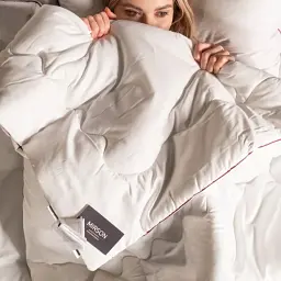 Набір MirSon шовковий №9526 Deluxe Hand Made Silk Kapok зима ковдра 200х220 см + 2 подушки білий (2200010805499) - мініатюра 10