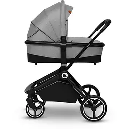 Коляска 3 в 1 Lionelo Mika Grey Stone, світло-сіра (LO-MIKA 3IN1 GREY STONE) - мініатюра 3