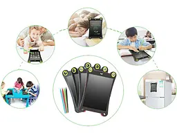 Графічний планшет PowerPlant Writing Tablet 8.5 Frog Shaped Pink (NYWT085CP) - мініатюра 2