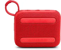 Колонка портативна 1.0 JBL Go 4 Red, 4.2 Bт, Bluetooth, живлення від акумулятора, IPX7 водонепроникна (JBLGO4RED) - мініатюра 3
