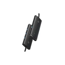 Концентратор Baseus USB-C to 4xUSB 3.0 1.0m black (WKQX030401) - мініатюра 4