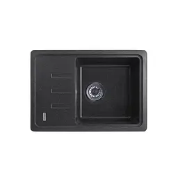 Кухонна мийка гранітна Kroner KRP Komposit GRB-6243 CV031063, Графит
