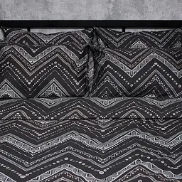 Комплект постільної білизни Moon&Star Микросатин Premium Geometric Grace Євро 200х220 наволочки 4х70х70 - мініатюра 7