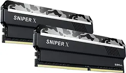 Модуль пам'яті DDR4 32GB (2x16GB) 3000MHz G. Skill Sniper X Urban Camo (F4-3200C16D-32GSXWB) - мініатюра 2