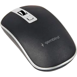 Миша бездротова Gembird MUSW-4B-06-BS Black/Silver
