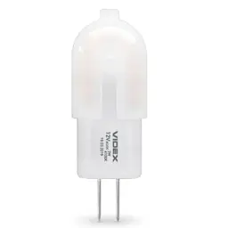Лампочка Videx G4C 12V 2W G4 4100K (VL-G4C-02124) - мініатюра 2
