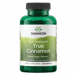 Натуральна Кориця True Cinnamon 300 мг - 120 капсул
