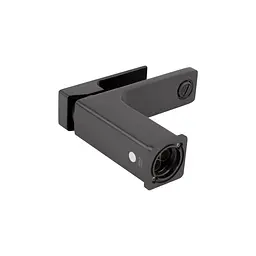 Змішувач з гігієнічною лійкою Qtap Gemini QTGEM272GMB45692 Gunmetal Black PVD, Шліфований чорний хром - мініатюра 4