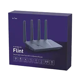 WiFi 6 маршрутизатор GL.iNet Flint (GL-AX1800-EU) гігабітний дводіапазонний (73-01004) - мініатюра 16