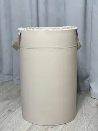 Кошик для іграшок бежевий