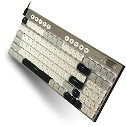 Клавіатура Thunderobot K96 Tri-mode Red Switch UA Grey (6932066308230) - мініатюра 3