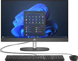 ARDESTO Комп'ютер персональний моноблок HP 240-G10 23.8" FHD IPS AG, Intel U5-125U, 8GB, F512GB, UMA, WiFi, кл+м, DOS, чорний - мініатюра 5