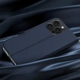 Чохол-книжка Dux Ducis з кишенею для візиток для Apple iPhone 16 Pro Max (6.9) Синій - мініатюра 5